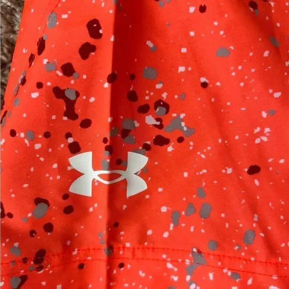 Under Armour Woven Adapt Shorts Orange (Radio Red) - Picture 5 of 9